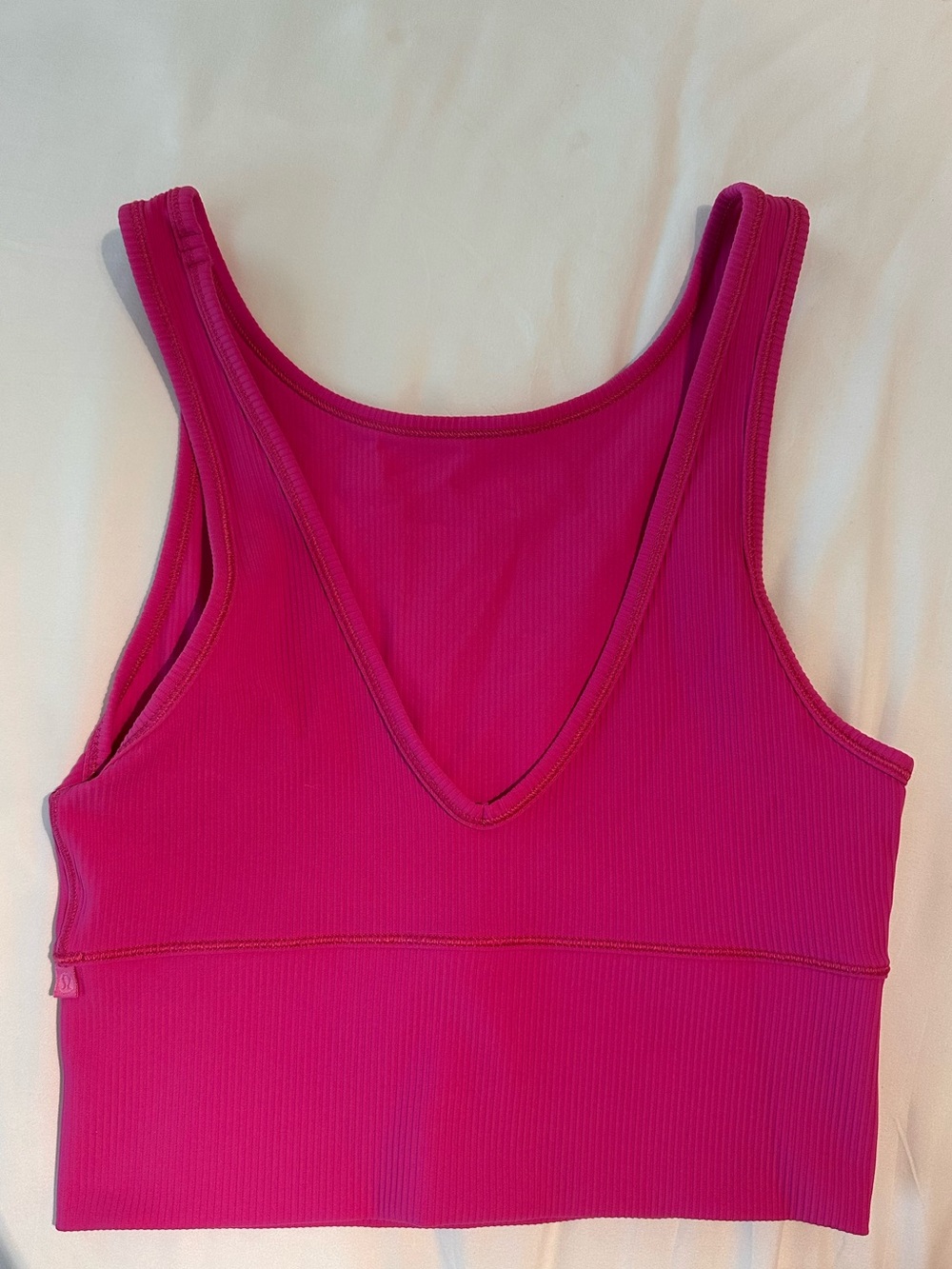 Lululemon Ribbed Reversible Tank - Sonic Pink